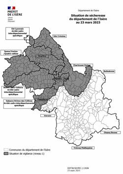 Etat des eaux superficielles et souterraines du Nord-Isère